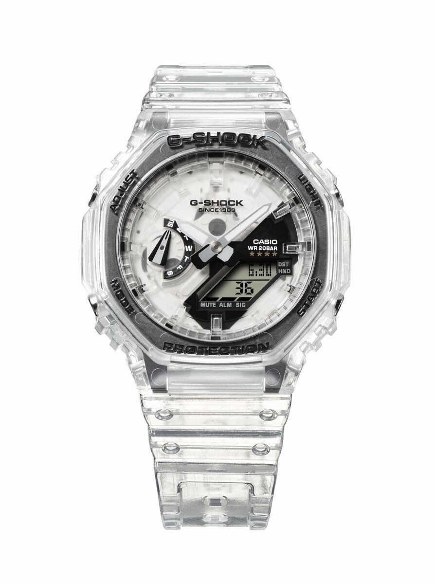 CASIO G-SHOCK 40周年記念モデル CLEAR REWIX使用電源電池寿命