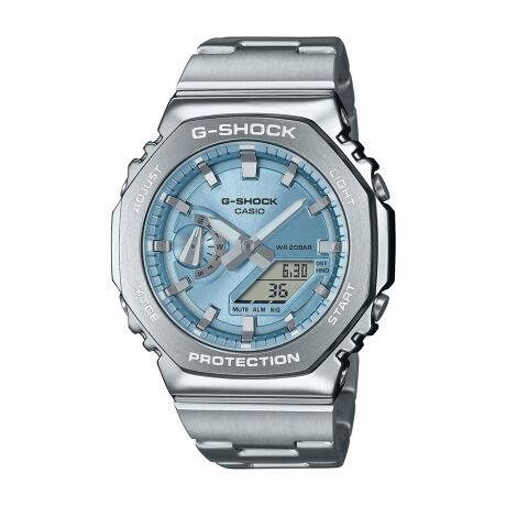 [^:GM-2110D-2AJF]1983N̔ȗAɂ̋߂Đi𑱂^tlXEIb`G-SHOCKBヂfgDW-5000Ch̃RZvg󂯌pfW^EAiORrl[VfGA-2100̃x[ƃohfނɃAbvf[gGM-2110DłBkȒbHoāAؒfƌłȂψȔp``ɂx[̗pA^tȍ\͂̂܂܂ɖʂȂVvȃfUCƂȂĂ܂BP[Xfނɂ́A𔭊KX@ۓt@CWgpAG-SHOCKRrl[Vf̒ōŔƂȂ11.8mmB^ohŁArWlXV[ɂΉłdlɂȂĂ܂Bɂ́A^fނ̕̗pAԂ̃lCr[Vo[Agh̃XJCu[ACO[AIWƂN₩ȃJ[CAbv܂BG-SHOCKヂfDNA󂯌pȂAfUCAtHATCYAɑϏՌ\܂œOIɂGM-2110DłBۏ؏ɂĕۏ؏͂グؖƍĕۊǂĂ܂悤肢܂BC̍ۂ́Aۏ؏Ƃグؖ킹ĂoB