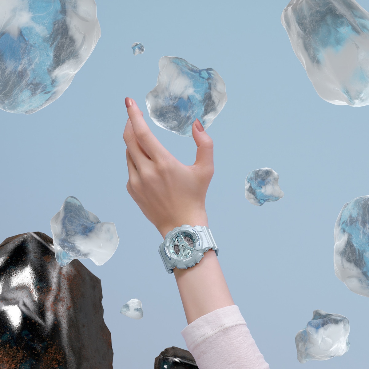 [}C]Silky tone colorsyKizGMA-S110ST-2AJF/W[VbNiG-SHOCKj