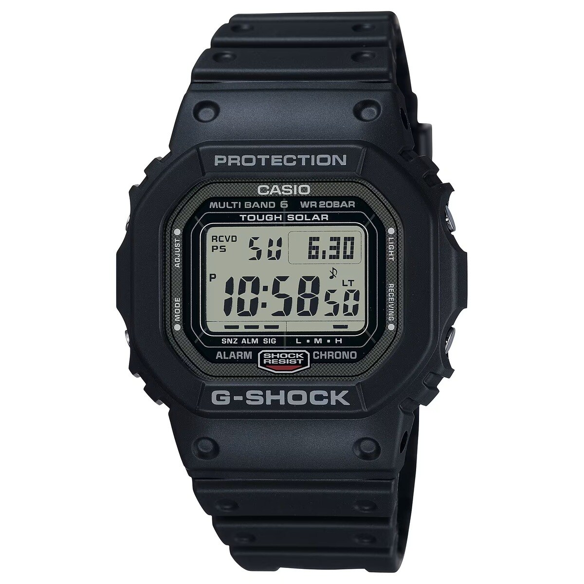 G-SHOCK・GW-M5610U-1JF・美品 ORIGIN(G-SHOCK) G-SHOCK 5600シリーズ 電波ソーラー メンズ 腕時計