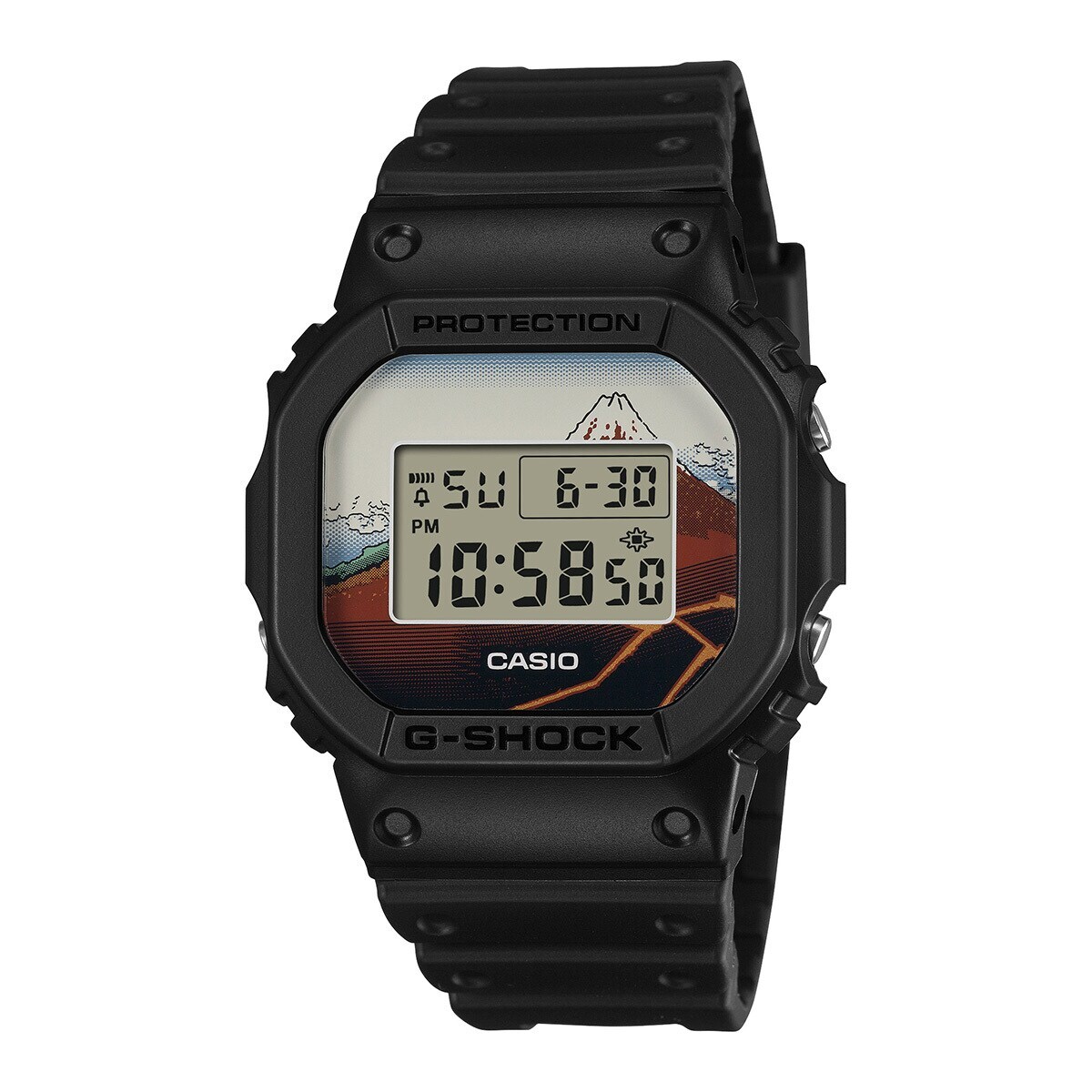 G-SHOCK 葛飾北斎「山下白雨」【国内正規品】DW-5600KHSH25-1JR | ジー