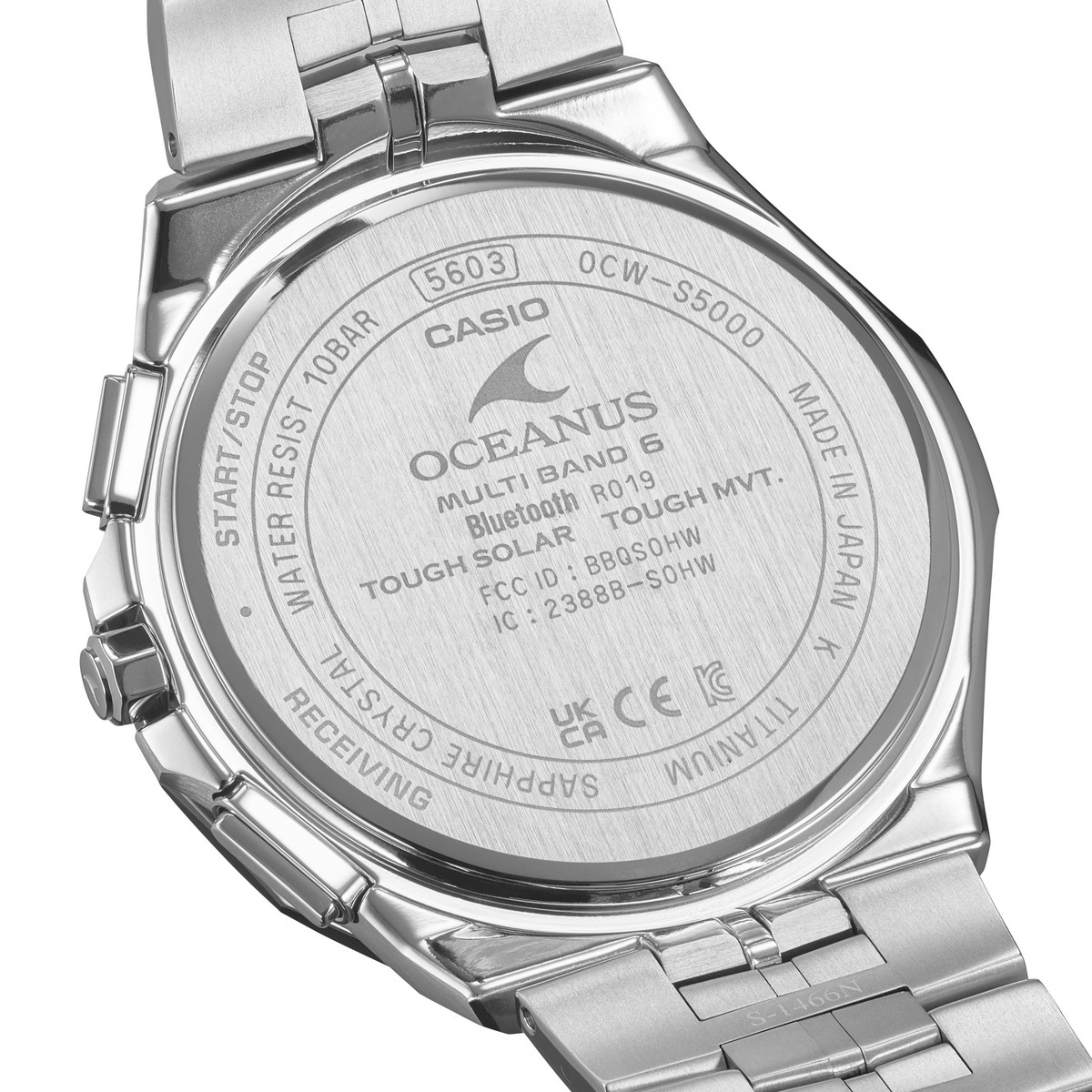 CASIO カシオ OCEANUS Manta 【国内正規品】 OCW-S5000MB-1AJF