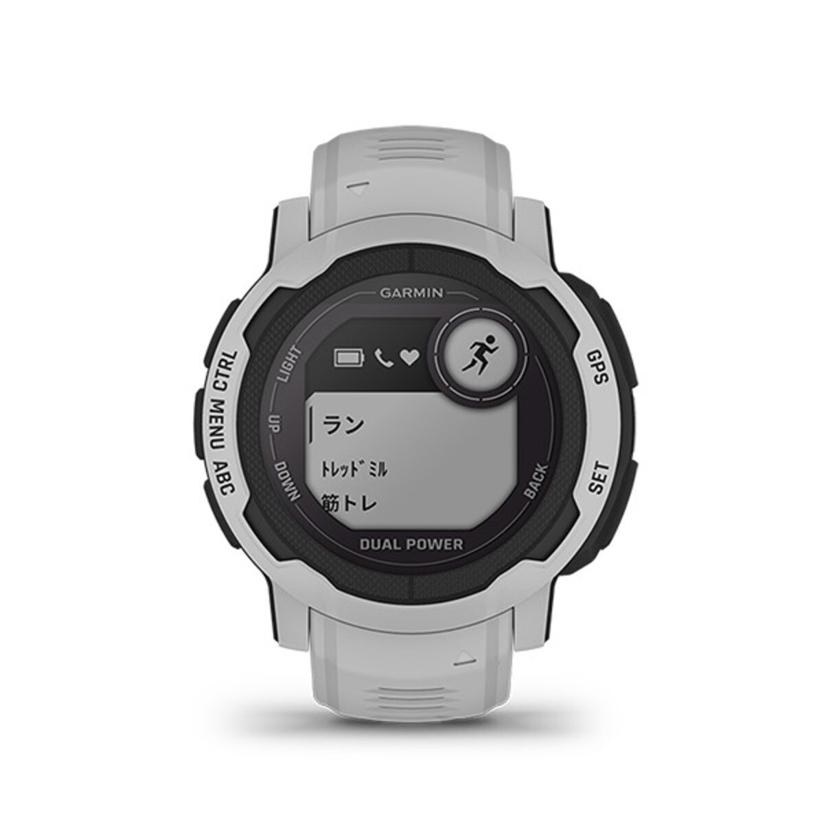 Instinct 2 Dual Power Mist Grey 010-02627-41 | ガーミン(GARMIN