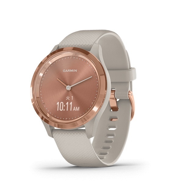 GARMIN vivomove 3S Light Sand / Rose Gold 010-02238-72-vivadivas.com