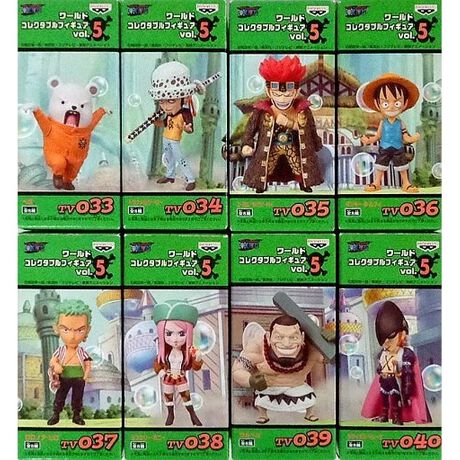 全8種セット ワンピース ワールドコレクタブルフィギュア Vol 5 アニメ キャラクター Anmime Characters ファッション通販 マルイウェブチャネル