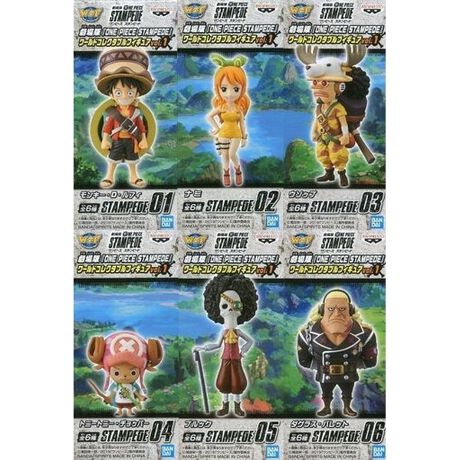 全6種セット 劇場版 ワンピース Stampede ワールドコレクタブルフィギュアvol 1 アニメ キャラクター Anmime Characters ファッション通販 マルイウェブチャネル Su000 672 85 01