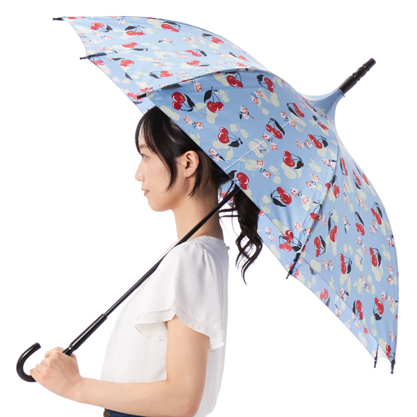 ANNA SUI（アナスイ）チェリー柄 雨傘（長傘 パゴダ） | アナ スイ 