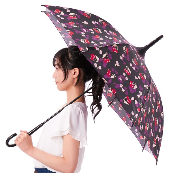 ANNA SUI（アナスイ）チェリー柄 雨傘（長傘 パゴダ） | アナ