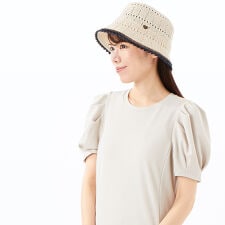 【 ANNA SUI（アナ スイ）】ワッフル風ニットクロッシェ