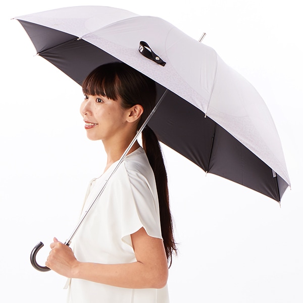 新品 アナスイ 晴雨兼用傘 1級遮光遮熱 ネイビー 折りたたみ傘 晴雨兼用傘/軽量1段スライドショート傘/遮光/UV加工/ロゴ刺繍