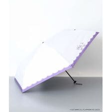 アナ スイ(ANNA SUI)の【 ANNA SUI（アナ スイ）】マイメロディ&クロミ 晴雨兼用傘（折りたたみ傘）シルエット