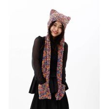 アナ スイ(ANNA SUI)の【 ANNA SUI（アナ スイ）】ネコ耳カグール