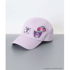 アナ スイ(ANNA SUI)の【 ANNA SUI（アナ スイ）】マイメロディ&クロミ 刺しゅうブローチ付きキャップ