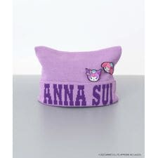 アナ スイ(ANNA SUI)の【 ANNA SUI（アナ スイ）】マイメロディ&クロミ 刺しゅうブローチ付きネコ耳ニットワッチ