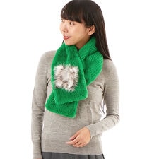 アナ スイ(ANNA SUI)の【 ANNA SUI（アナ スイ）】エコファーマフラー(WASH)