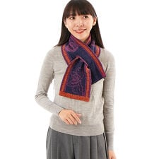 【 ANNA SUI（アナ スイ）】モールマフラー(WASH)