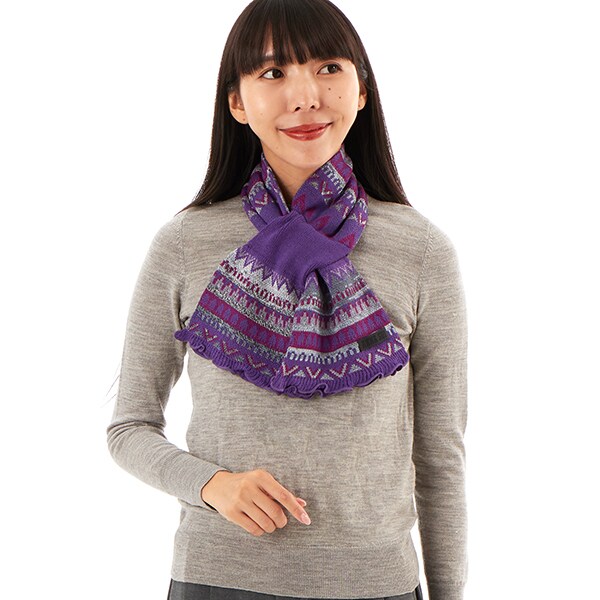 ANNA SUI（アナ スイ）】JQキャンディーマフラー(WASH) | アナ スイ