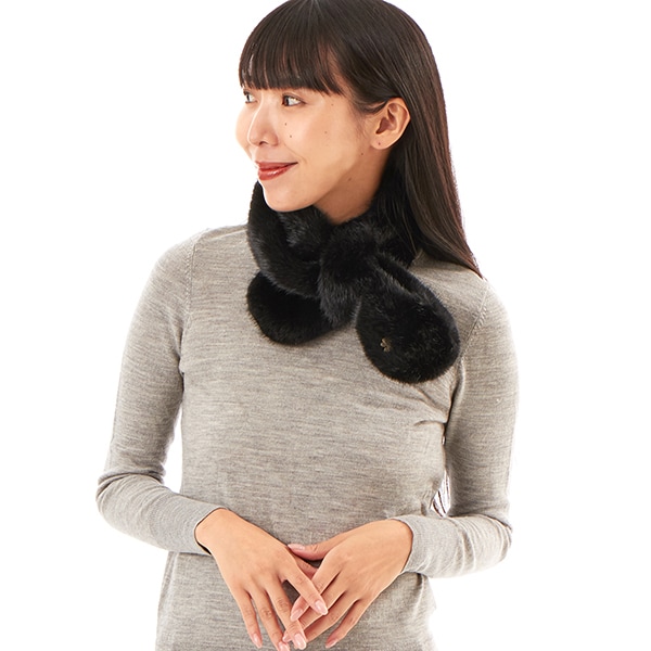 ANNA SUI（アナスイ）ウールジャカードマフラー | アナ スイ(ANNA SUI