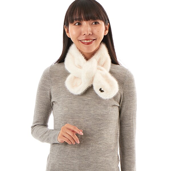 ANNA SUI（アナ スイ）】エコファー差込みマフラ－ | アナ スイ(ANNA