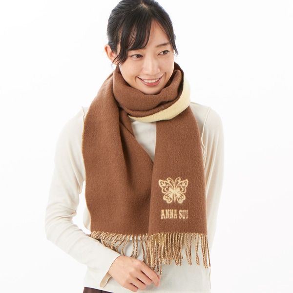 ANNA SUI（アナ スイ）】ウールRVマフラー | アナ スイ(ANNA SUI