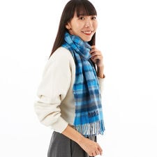 アナ スイ(ANNA SUI)の【 ANNA SUI（アナ スイ）】ウールチェックマフラー(WASH)