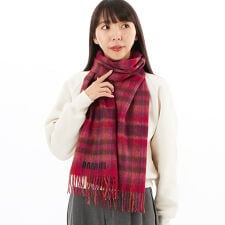 アナ スイ(ANNA SUI)の【 ANNA SUI（アナ スイ）】ウールチェックマフラー(WASH)