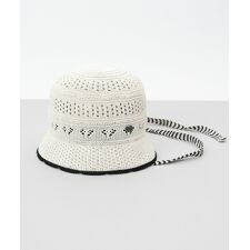 【 ANNA SUI（アナ スイ）】ハートジャカードボンネット