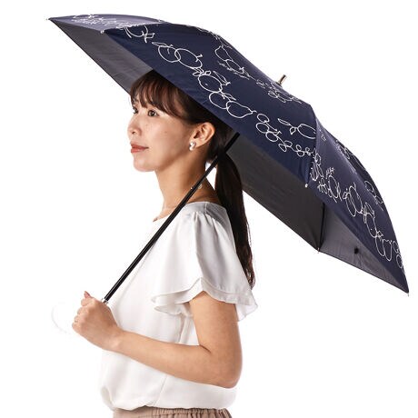 JILL STUART(ジル スチュアート)フルーツプリント晴雨兼用傘（折り畳み 