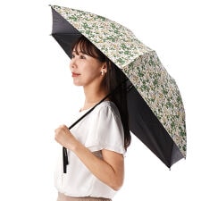 JILL STUART（ジル スチュアート） 小花プリント晴雨兼用傘（折り畳み・ミニ傘）