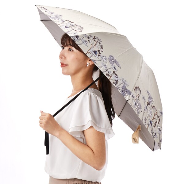 JILL STUART（ジル スチュアート） ボタニカル柄 晴雨兼用傘