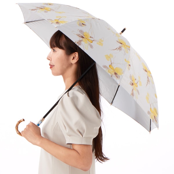 【新品・JILL STUART】サマーシールド フルーツプリント晴雨兼用 日傘 JILL STUART（ジル スチュアート）】 マーカーペインティング