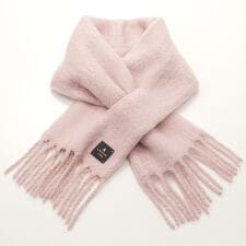 ランバン オン ブルー(LANVIN en Bleu)のLANVIN en Bleu （ランバン オン ブルー）モコモコ差し込みマフラー(WASH)