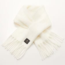 ランバン オン ブルー(LANVIN en Bleu)のLANVIN en Bleu （ランバン オン ブルー）モコモコ差し込みマフラー(WASH)