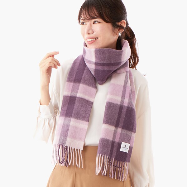 ななランバン　ランバンオンブルー　LANVIN カシミヤ　マフラー ウールマフラー|LANVIN en Bleu | LANVIN en Bleu | ランバン