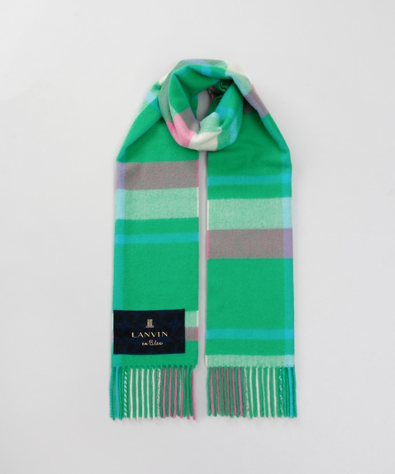 LANVIN en Bleu （ランバン オン ブルー）カシミヤ100％ラメ入り