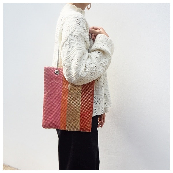 Casselini（Casselini）/SHOPメタルメッシュトート SHOPﾒﾀﾙﾒｯｼｭﾄｰﾄ | キャセリーニ(Casselini) | マルイウェブチャネル