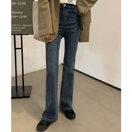 レディース アメカジブーツカットデニムパンツ テディショップ Teddyshop Pants415 ファッション通販 マルイウェブチャネル