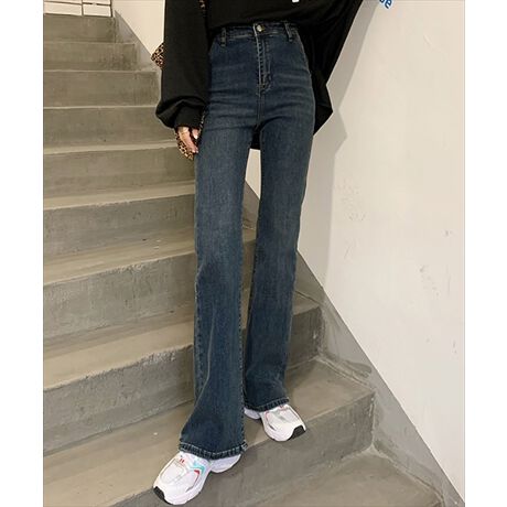 レディース アメカジブーツカットデニムパンツ テディショップ Teddyshop Pants415 ファッション通販 マルイウェブチャネル