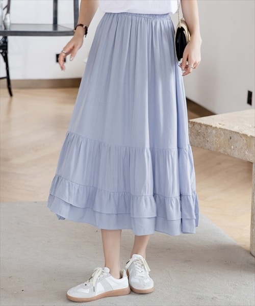 [�}���C]���f�B�[�X �~�����䂫�ꂢ�߃e�B�A�[�h�X�J�[�g/�e�f�B�V���b�v�iTeddyShop�j �T�b�N�X�u���[