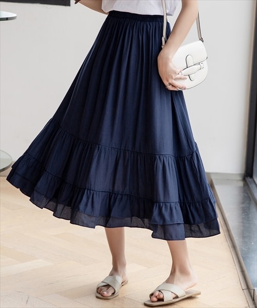 [�}���C]���f�B�[�X �~�����䂫�ꂢ�߃e�B�A�[�h�X�J�[�g/�e�f�B�V���b�v�iTeddyShop�j �l�C�r�[