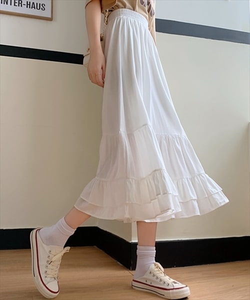 [�}���C]���f�B�[�X �~�����䂫�ꂢ�߃e�B�A�[�h�X�J�[�g/�e�f�B�V���b�v�iTeddyShop�j �z���C�g