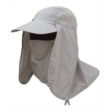 テディショップ(TeddyShop)の3WAYストラップ付UVカット360度日除けハット