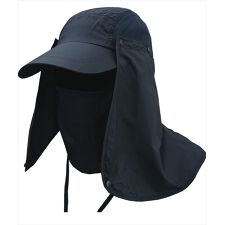 テディショップ(TeddyShop)の3WAYストラップ付UVカット360度日除けハット