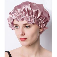 テディショップ(TeddyShop)のレディース 艶めくシルクのヘアナイトキャップ