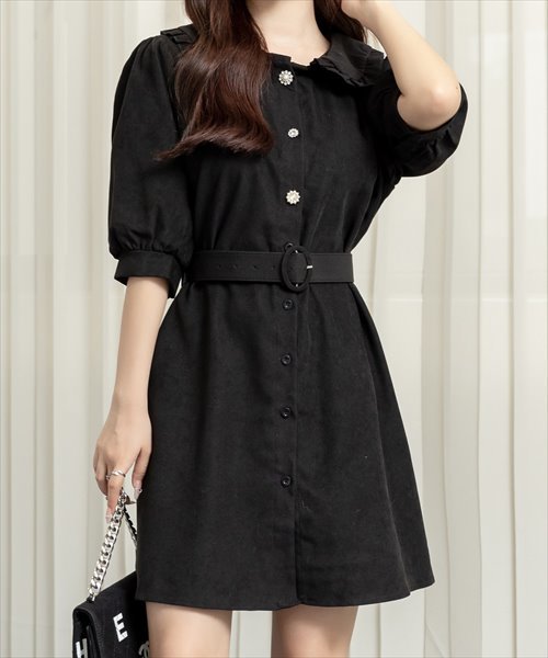 最終セール!★L'ecole Des Femmes ピーターパン襟 ワンピース tops1666-3_2.jpg?basethum=225