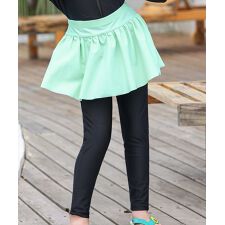 テディショップ(TeddyShop)のキッズ水着 オールインワンレギンスフレアスカート