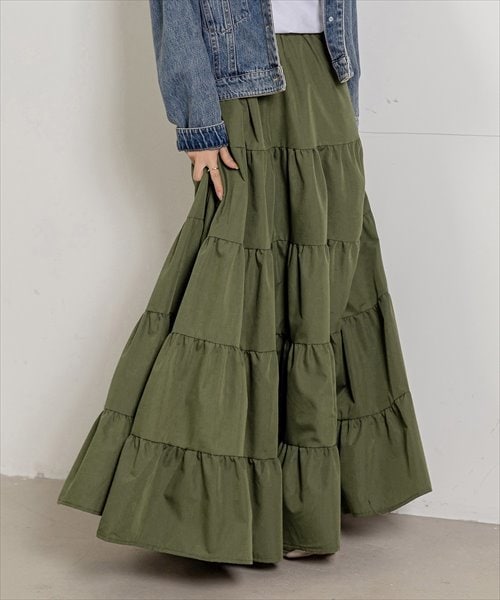 プリスティン　ペイズリー柄　ロングカーデ ペイズリー柄 プリントスカート パネル柄 ロングスカートマキシ