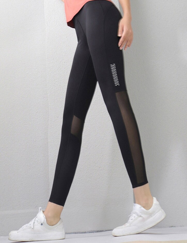 レディース メッシュ加工ヨガパンツ | テディショップ(TeddyShop