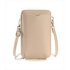 2way/カード入れ付き/合皮スマホポーチショルダーバッグ