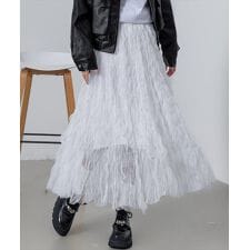 テディショップ(TeddyShop)のレディース エアリー透け感チュールスカート